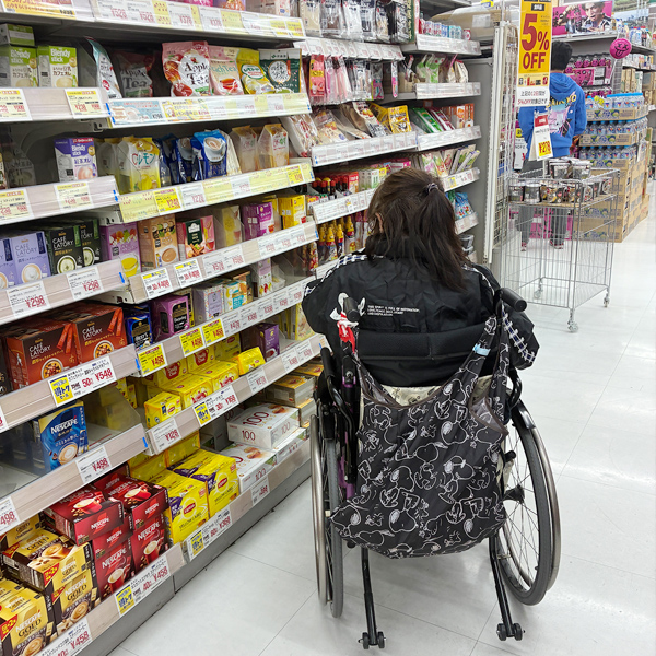 プラス介護タクシーの実績、お買い物付添